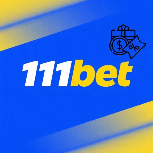 Imagem promovendo bônus 111bet com recompensas imperdíveis.